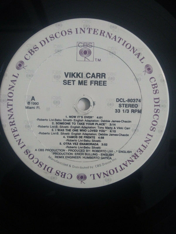 Vikki Carr : Set Me Free (LP)