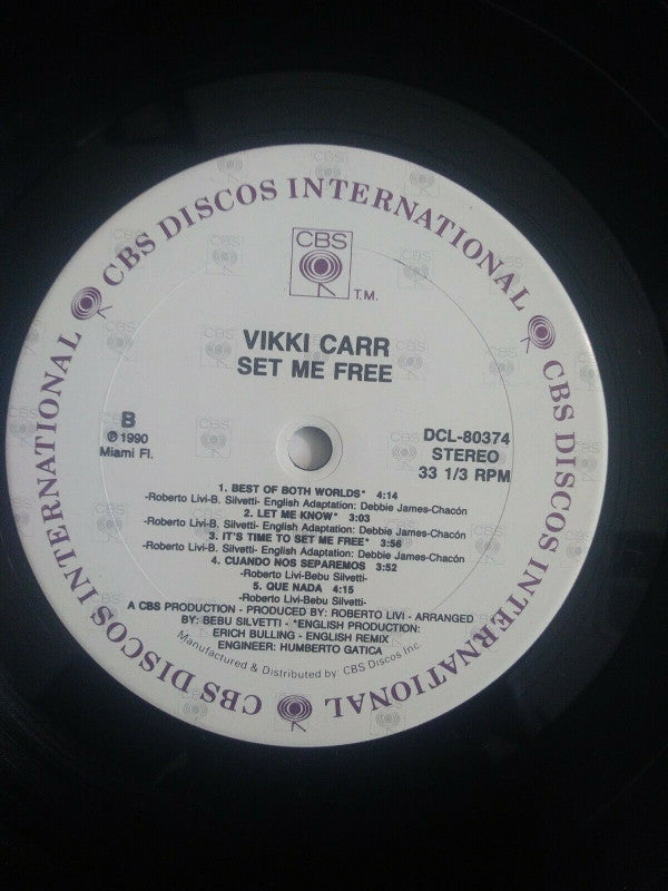 Vikki Carr : Set Me Free (LP)