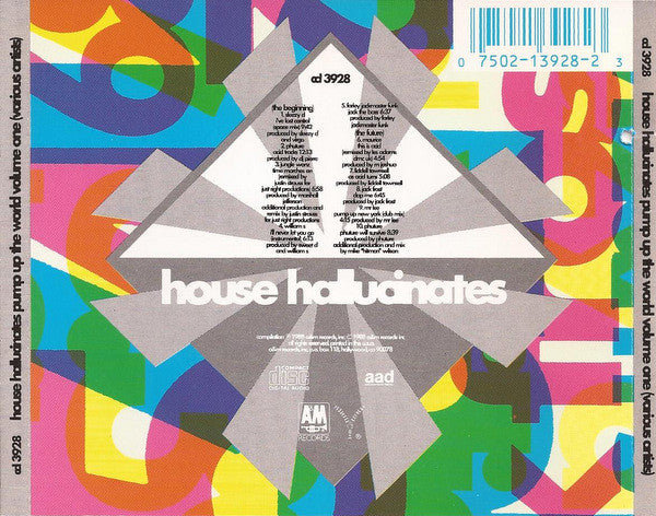 Various : House Hallucinates - Pump Up The World Volume One (CD, Comp)