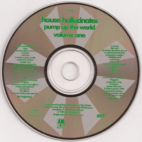 Various : House Hallucinates - Pump Up The World Volume One (CD, Comp)