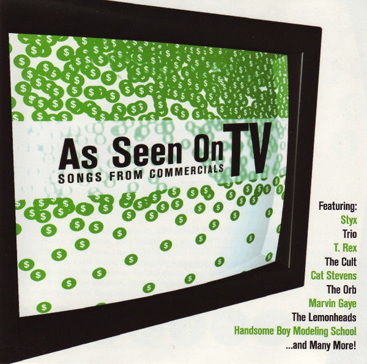 Various : As Seen On TV: Songs From Commercials (CD, Comp)