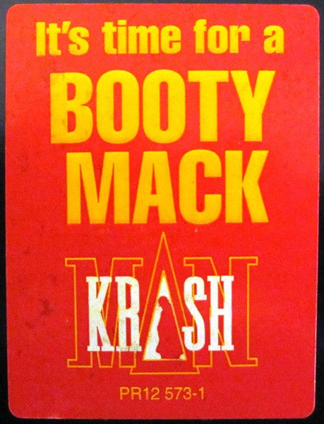 Krash Man : Booty Mack (12", Promo)
