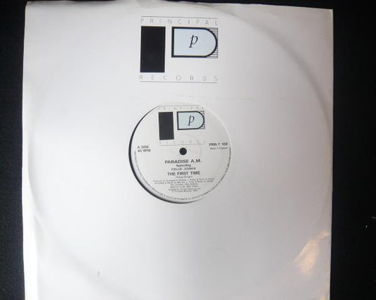 Paradise A.M. Featuring Celia Jones : The First Time (12")
