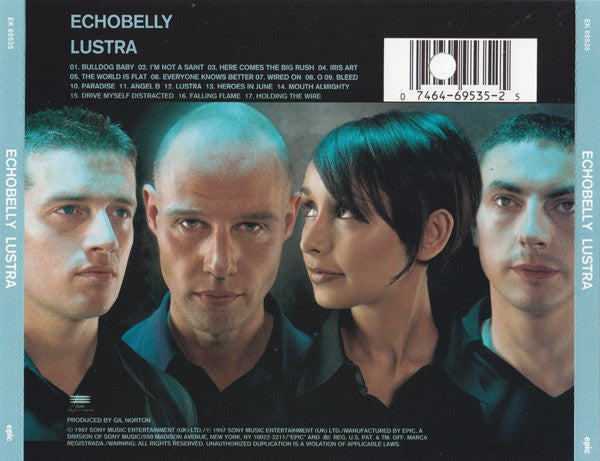 Echobelly : Lustra (CD, Album)