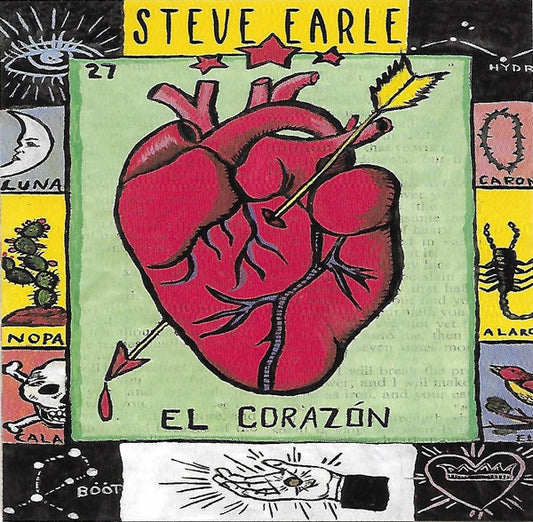 Steve Earle : El Corazón (HDCD, Album, RP, Cin)