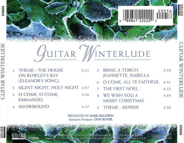 Various : Guitar Winterlude (Instrumentals For A Contemplative Christmas) (CD, Album)