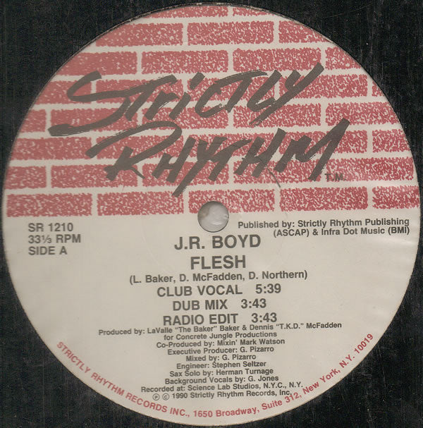 J.R. Boyd : Flesh (12")