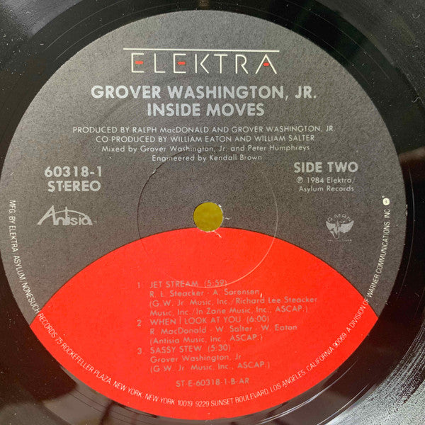 Grover Washington, Jr. : Inside Moves (LP, All)