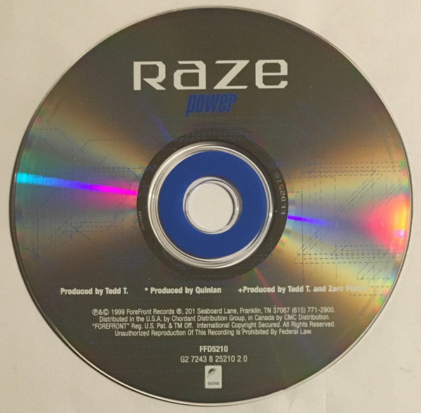 Raze (2) : Power  (CD, Album)