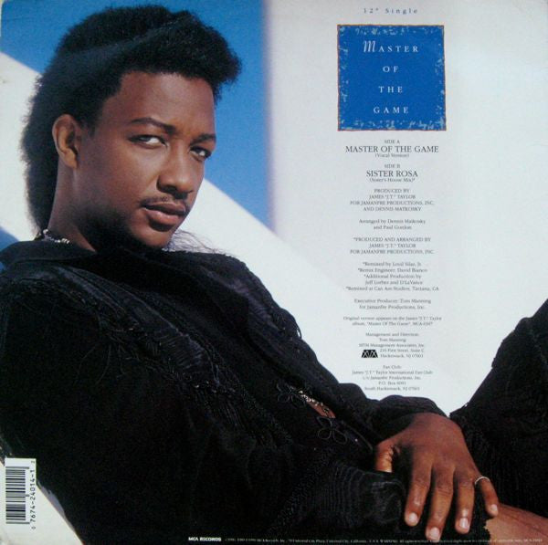 J.T. Taylor : Master Of The Game (12", Single)