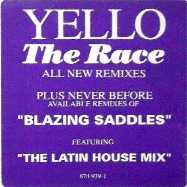 Yello : The Race (12", Promo)