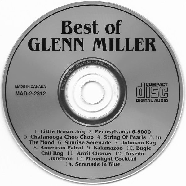The Glenn Miller Orchestra : Best Of Glenn Miller Orchestra (CD, Comp)
