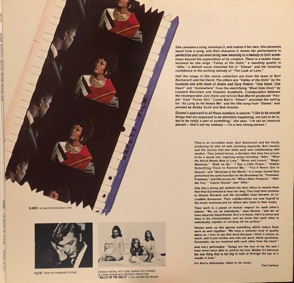 Dionne Warwick : Dionne Warwick's Greatest Motion Picture Hits (LP, Album, Comp, Uni)