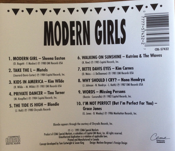 Various : Modern Girls (CD, Comp)