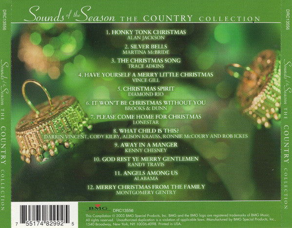 Various : Sounds Of The Season - The Country Collection (CD, Comp)