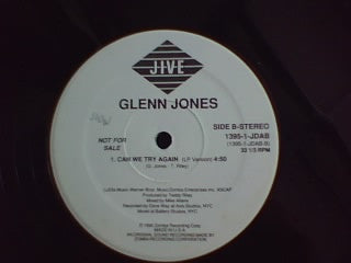 Glenn Jones : Can We Try Again (12", Promo)