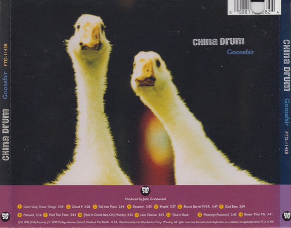 China Drum : Goosefair (CD, Album)