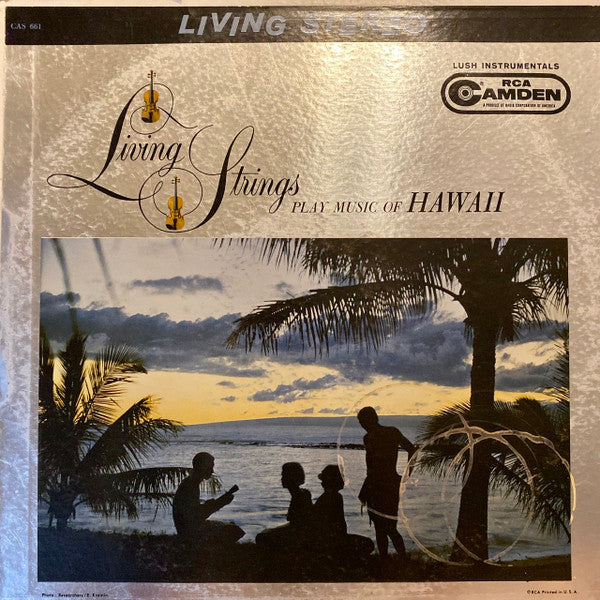 Living Strings : Play Music Of Hawaii (LP, Album)