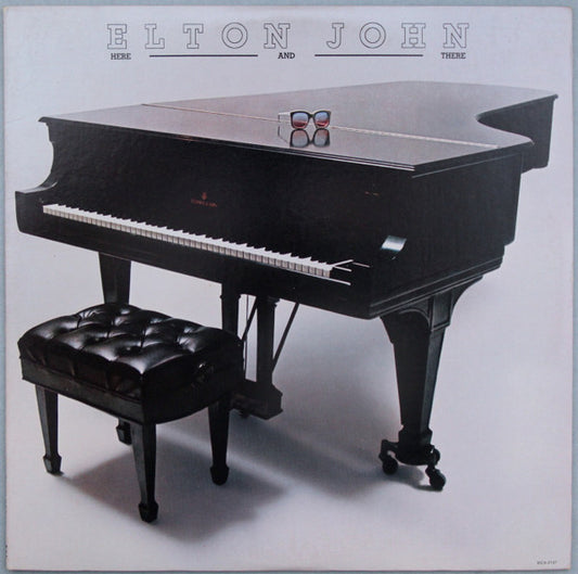 Elton John : Here And There (LP, Album, Glo)