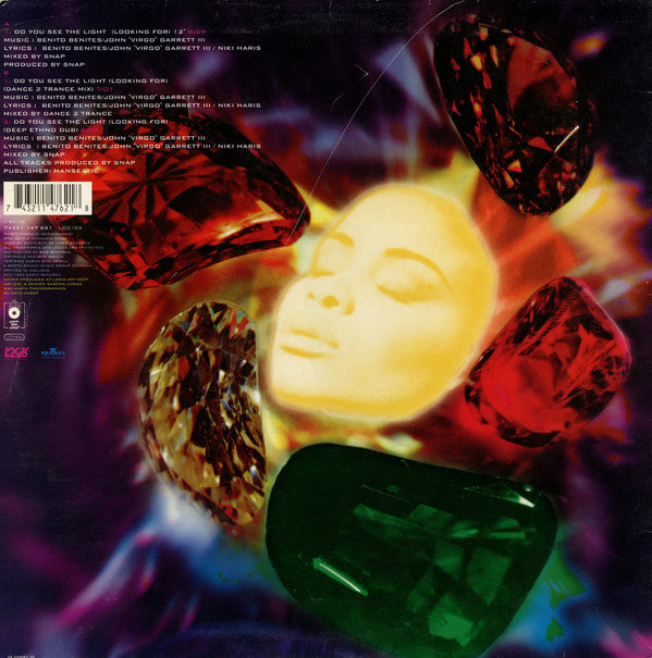 Snap! Feat. Niki Haris : Do You See The Light (Looking For) (12")