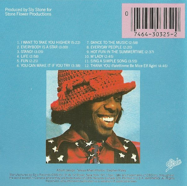 Sly & The Family Stone : Greatest Hits (CD, Comp, RE)