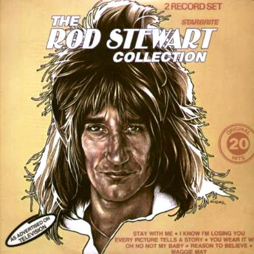 Rod Stewart : The Rod Stewart Collection (2xLP, Comp, Whi)