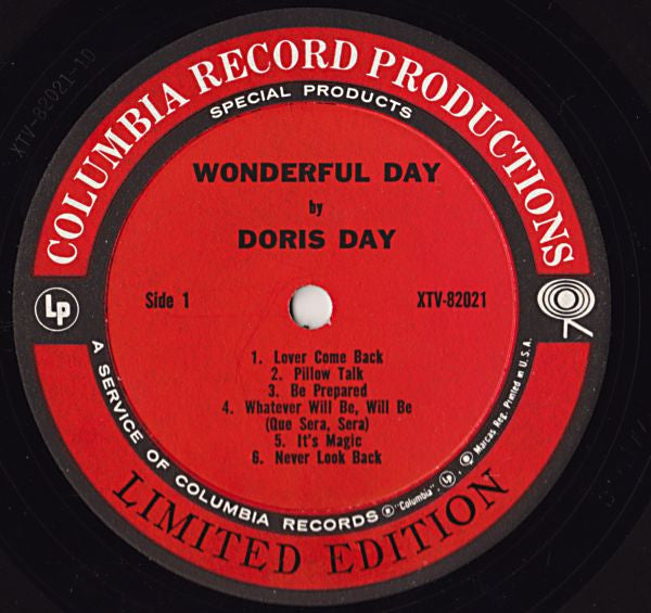 Doris Day : Wonderful Day (LP, Comp, Ltd)