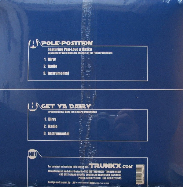 Trunks : Pole Position / Get Ya Dairy (12")