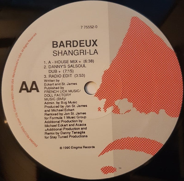 Bardeux : Shangri-La (12")