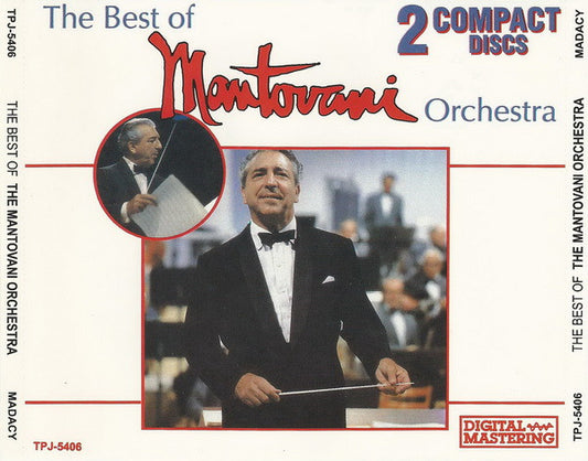 The Mantovani Orchestra : The Best Of The Mantovani Orchestra (2xCD, Album, Comp)