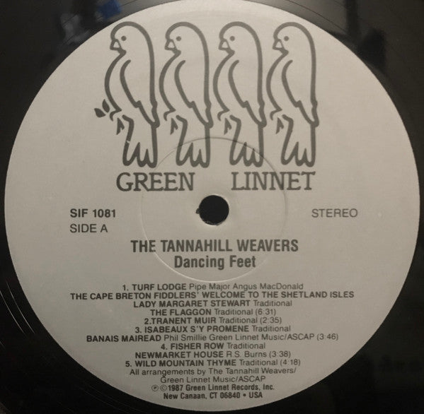 The Tannahill Weavers : Dancing Feet (LP, Album)