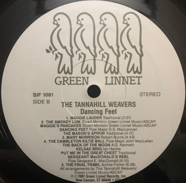 The Tannahill Weavers : Dancing Feet (LP, Album)