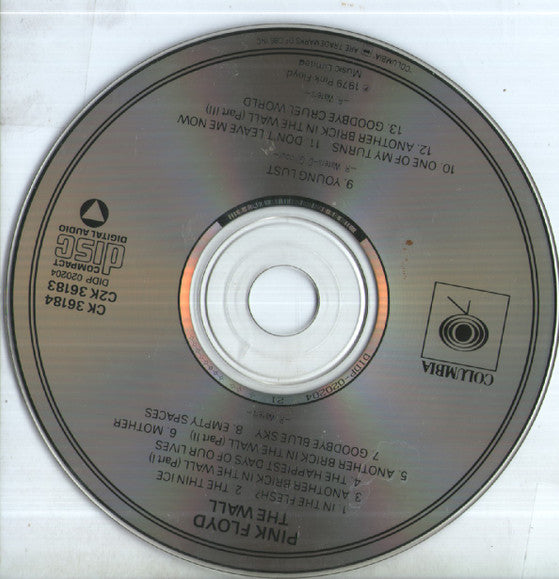 Pink Floyd : The Wall (2xCD, Album, RE)