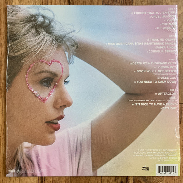 Taylor Swift : Lover (LP, Pin + LP, Blu + Album)