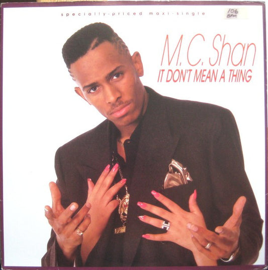 MC Shan : It Don't Mean A Thing (12", Maxi)