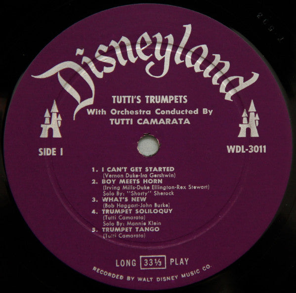 Tutti's Trumpets : Tutti's Trumpets (LP, Album, Mono)