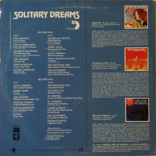 Various : Solitary Dreams (2xLP, Comp)