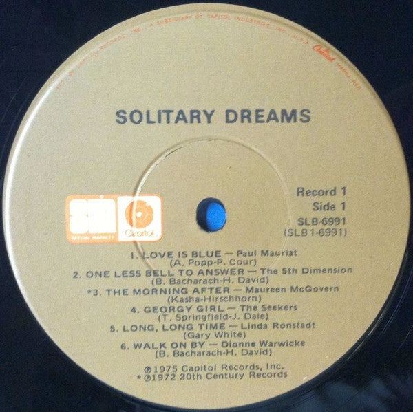 Various : Solitary Dreams (2xLP, Comp)
