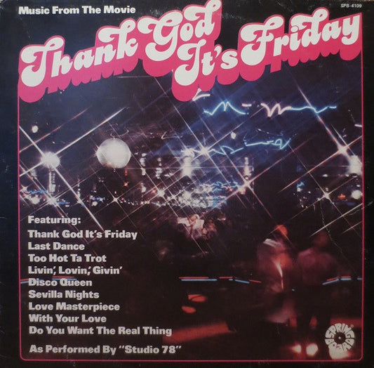 Studio '78 : Thank God It's Friday (Music From The Movie) (LP, Album)