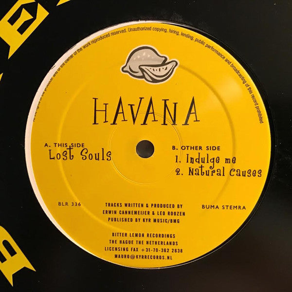 Havana (3) : Lost Souls (12")