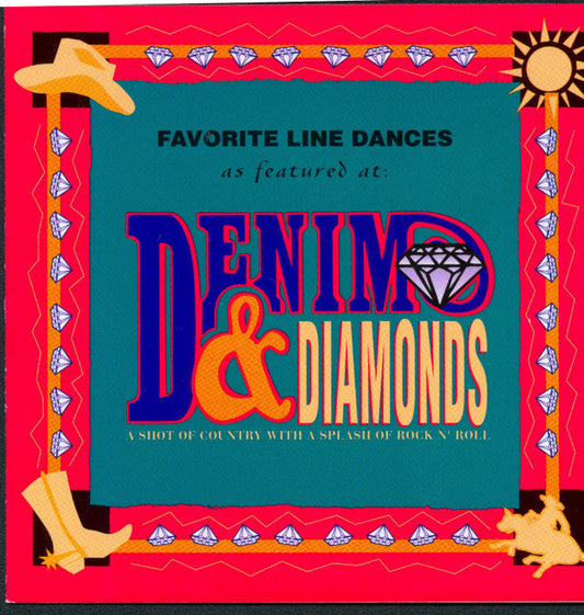 Various : Favorite Line Dances As Featured At Denim & Diamonds (CD, Comp)