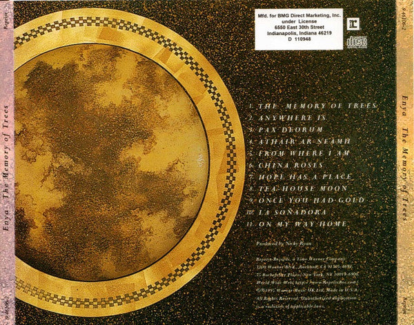 Enya : The Memory Of Trees (CD, Album, Club)