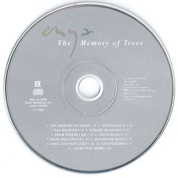 Enya : The Memory Of Trees (CD, Album, Club)