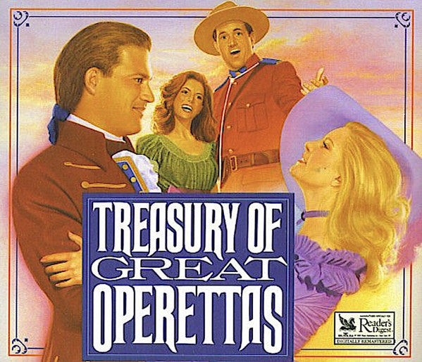 Various : Treasury Of Great Operettas (3xCD, Comp + Box)