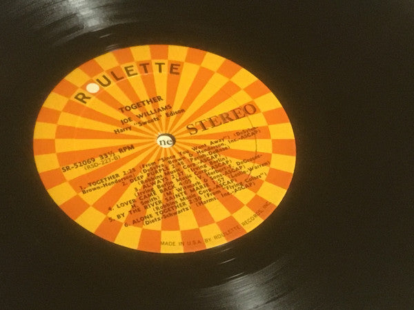 Joe Williams & Harry Edison : Together (LP)