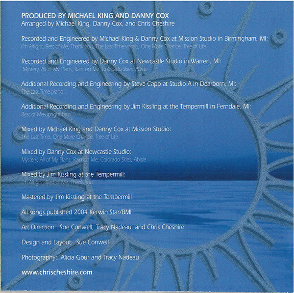 Chris Cheshire : Thank You (CD, Album)