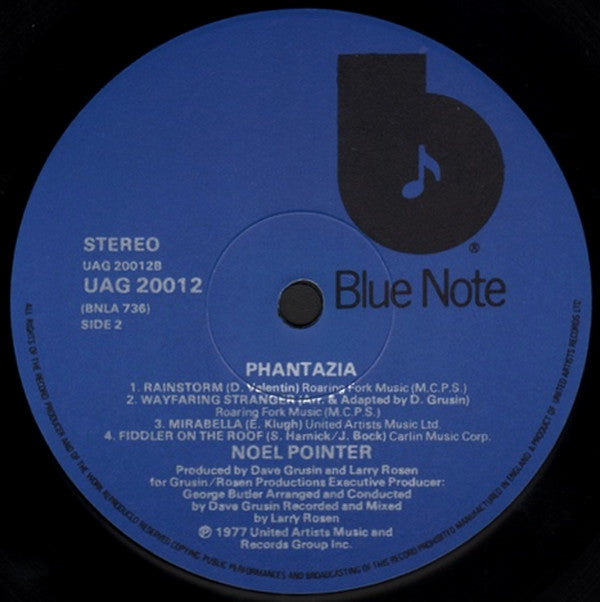 Noel Pointer : Phantazia (LP, Album)