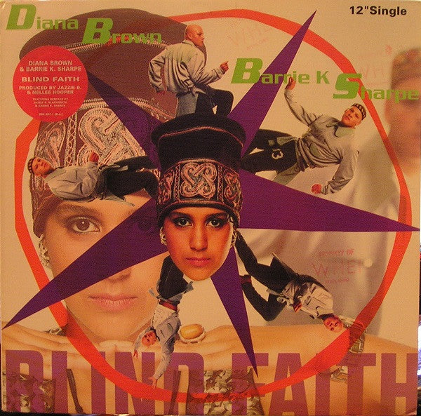 Diana Brown & Barrie K Sharpe : Blind Faith (12", Promo)
