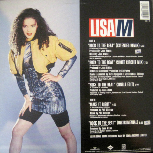 Lisa Moorish : Rock To The Beat (12")