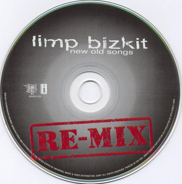 Limp Bizkit : New Old Songs (CD, Album)